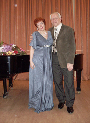 с заслуженным артистом России Александром Шабунио